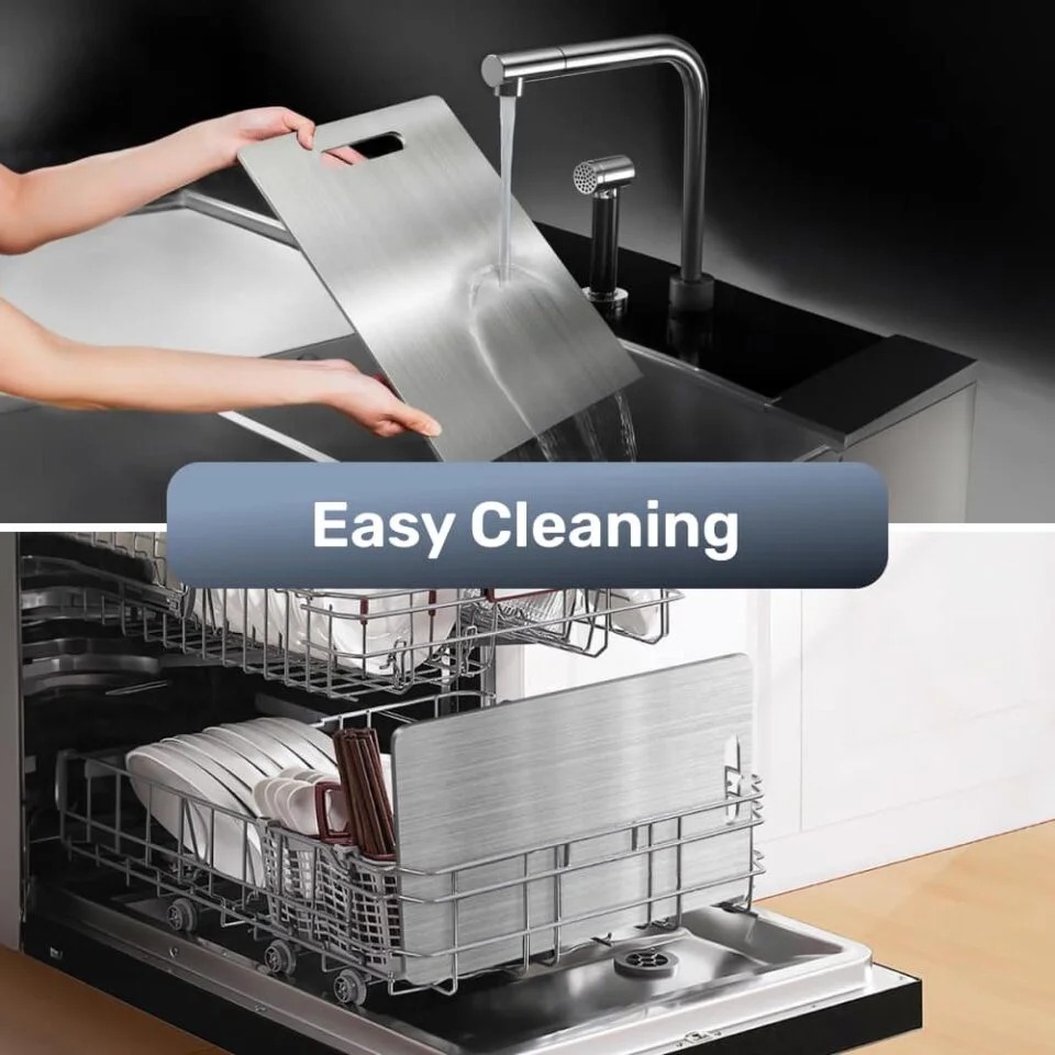 Katori titanium cutting board features Katori titanium cutting board features